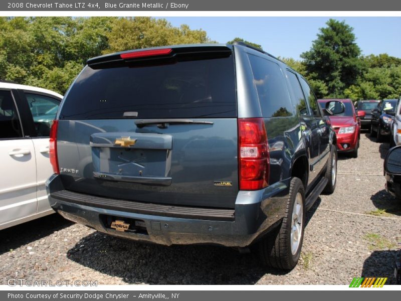 Blue Granite Metallic / Ebony 2008 Chevrolet Tahoe LTZ 4x4