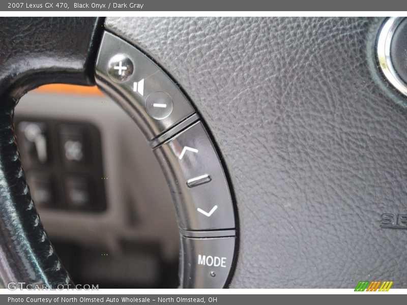 Black Onyx / Dark Gray 2007 Lexus GX 470