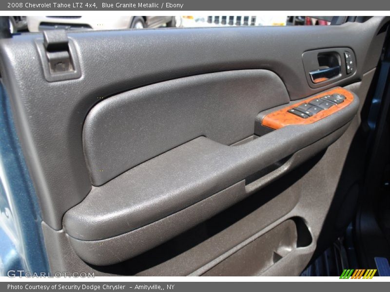 Blue Granite Metallic / Ebony 2008 Chevrolet Tahoe LTZ 4x4