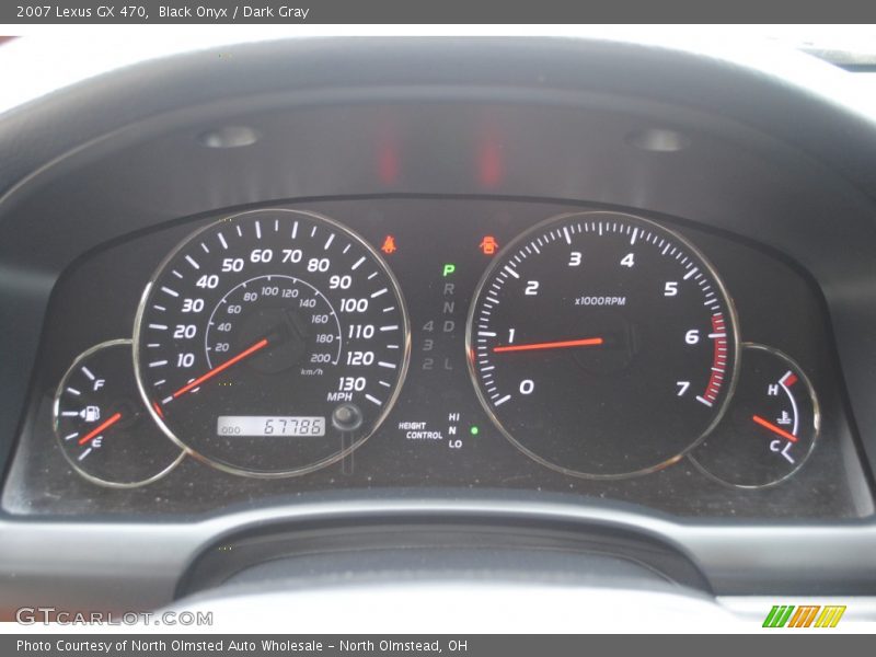 Black Onyx / Dark Gray 2007 Lexus GX 470