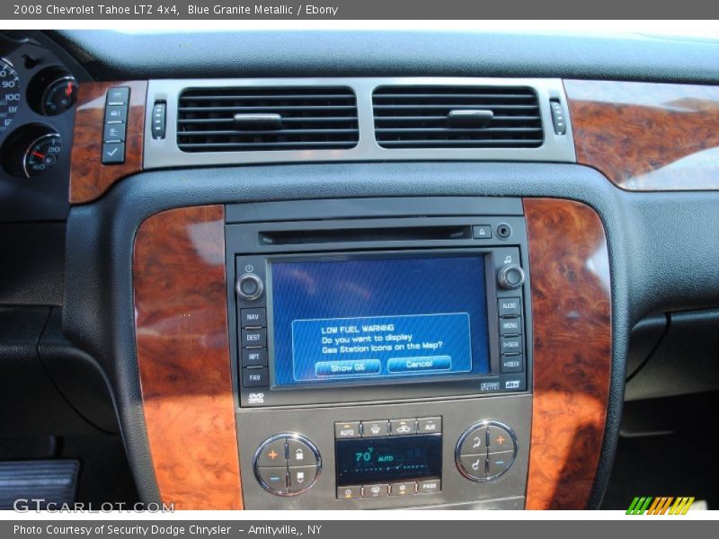 Blue Granite Metallic / Ebony 2008 Chevrolet Tahoe LTZ 4x4