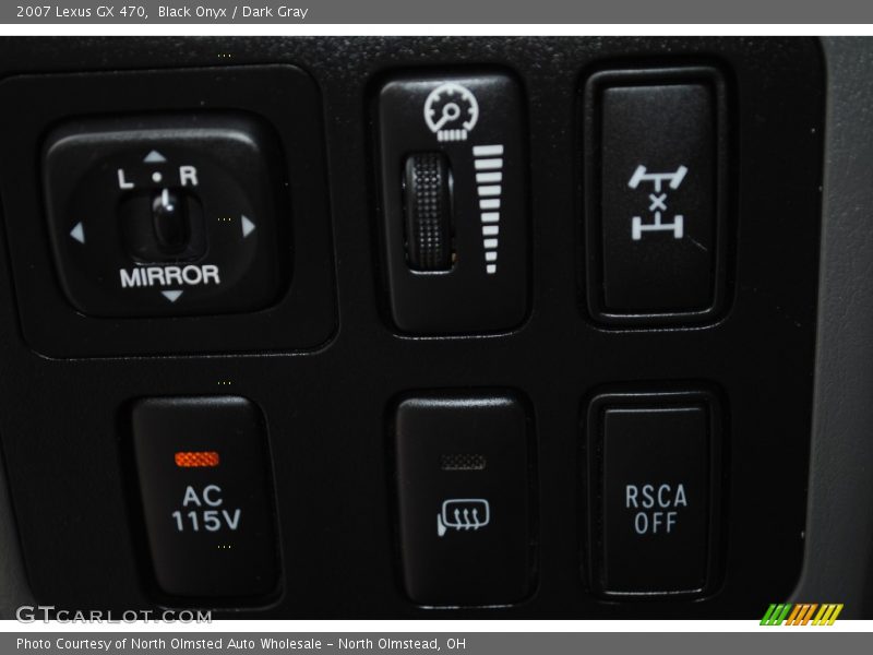Black Onyx / Dark Gray 2007 Lexus GX 470