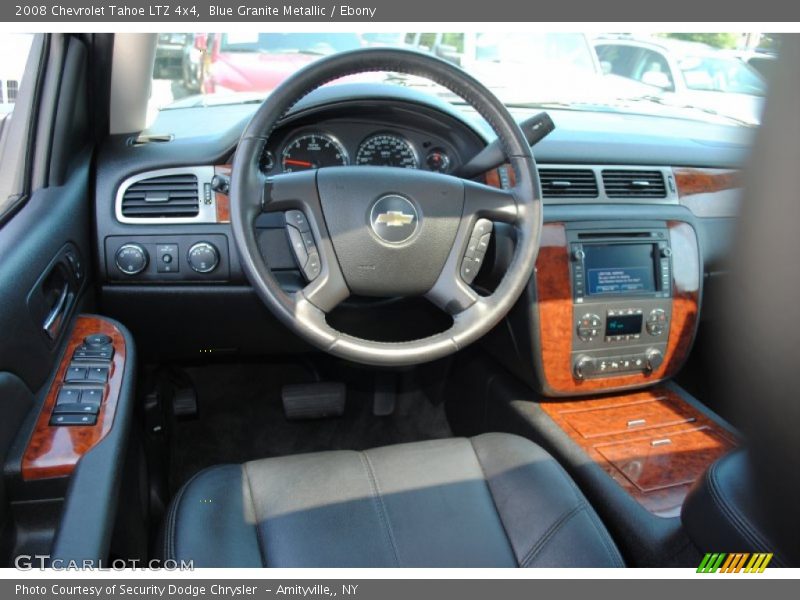 Blue Granite Metallic / Ebony 2008 Chevrolet Tahoe LTZ 4x4