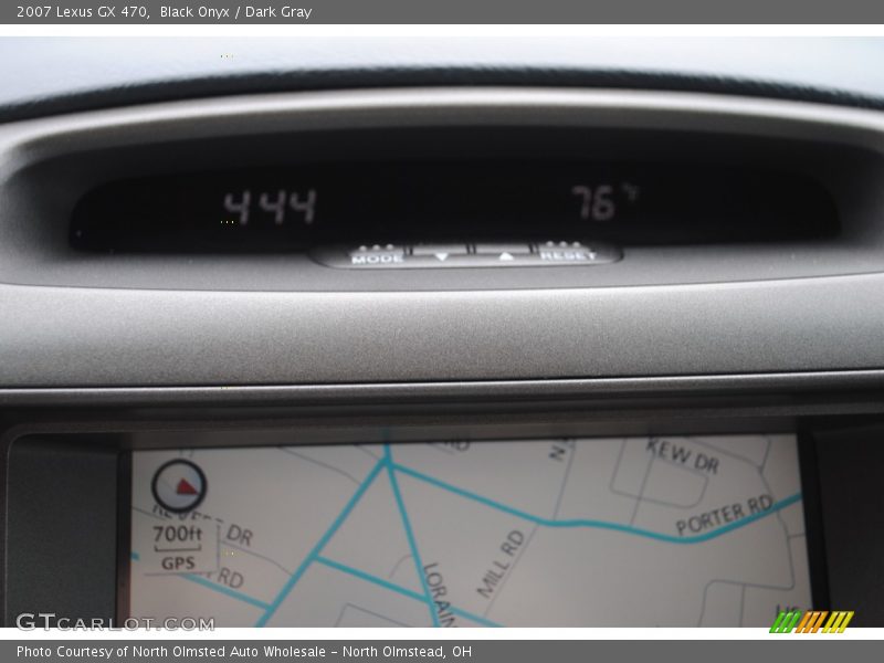 Black Onyx / Dark Gray 2007 Lexus GX 470