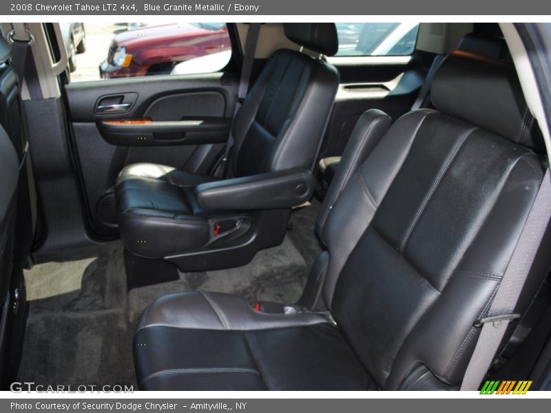 Blue Granite Metallic / Ebony 2008 Chevrolet Tahoe LTZ 4x4