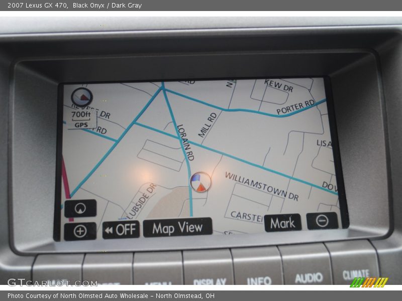 Black Onyx / Dark Gray 2007 Lexus GX 470