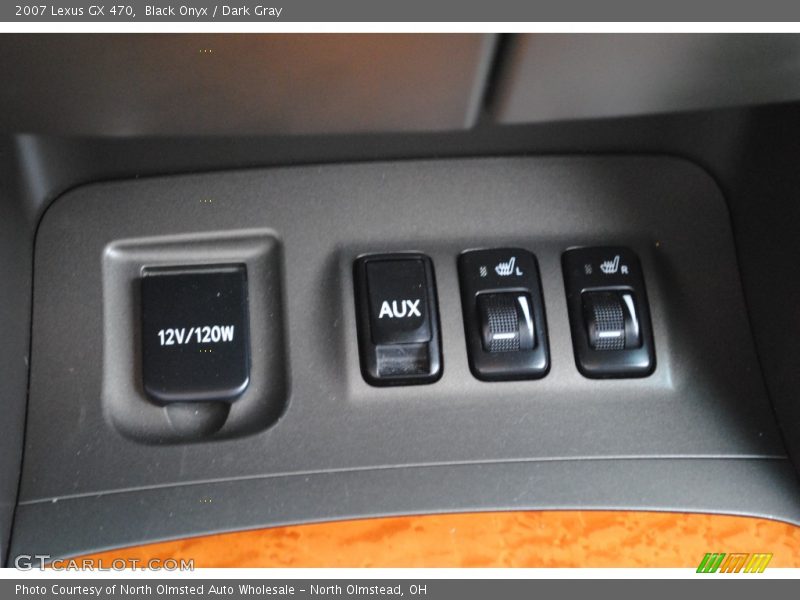 Black Onyx / Dark Gray 2007 Lexus GX 470