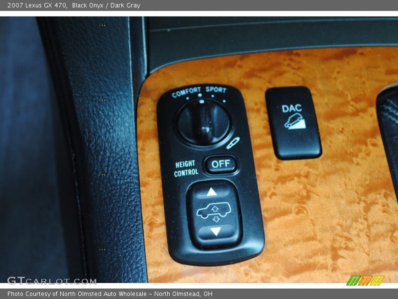 Black Onyx / Dark Gray 2007 Lexus GX 470