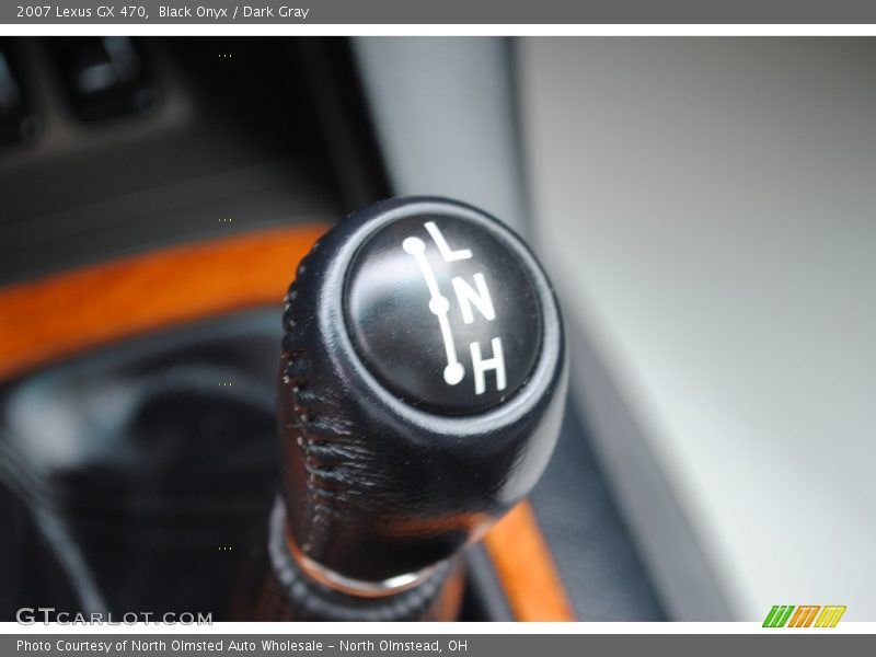 Black Onyx / Dark Gray 2007 Lexus GX 470