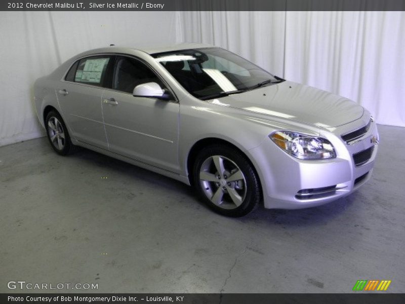 Silver Ice Metallic / Ebony 2012 Chevrolet Malibu LT
