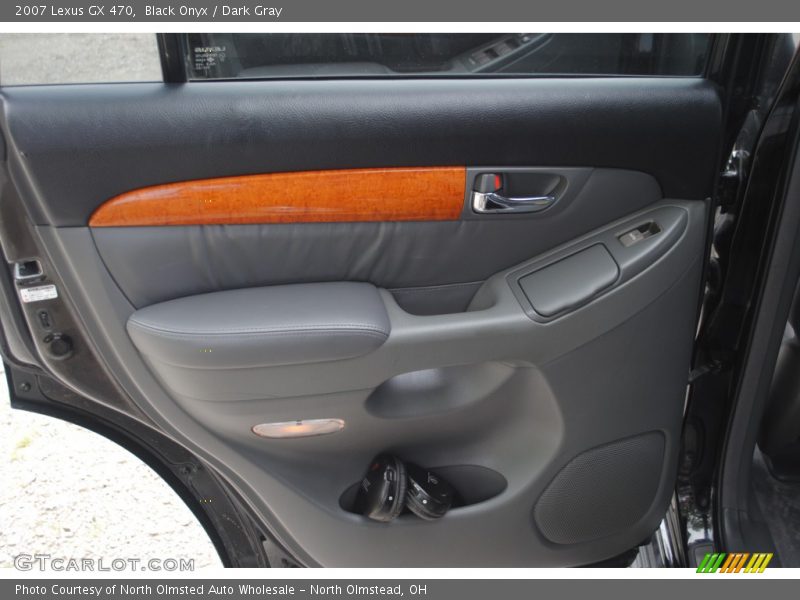 Black Onyx / Dark Gray 2007 Lexus GX 470
