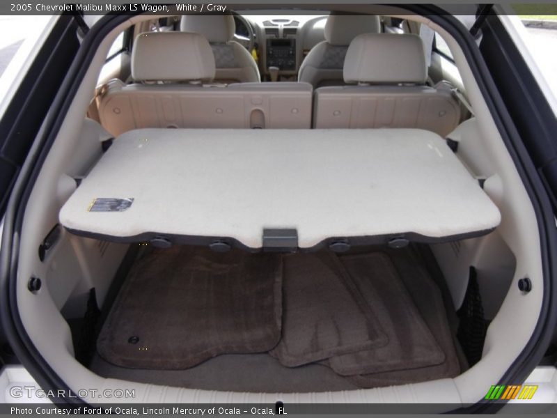 White / Gray 2005 Chevrolet Malibu Maxx LS Wagon