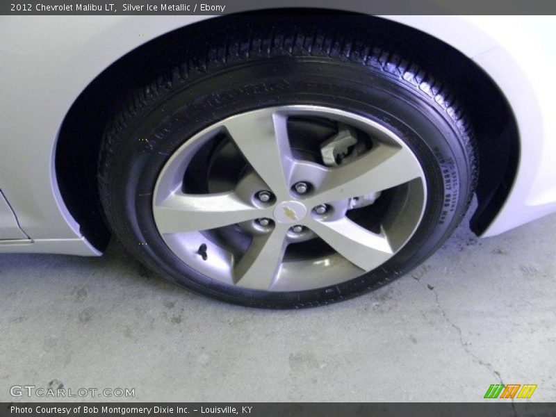 Silver Ice Metallic / Ebony 2012 Chevrolet Malibu LT