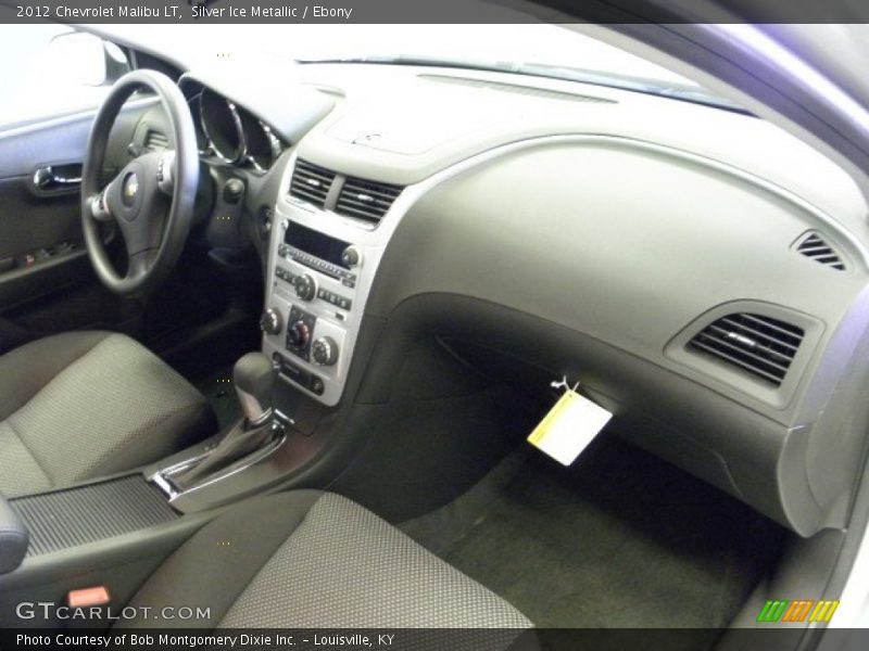 Silver Ice Metallic / Ebony 2012 Chevrolet Malibu LT