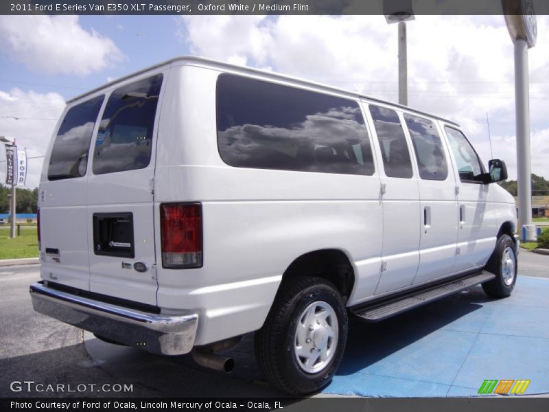 Oxford White / Medium Flint 2011 Ford E Series Van E350 XLT Passenger