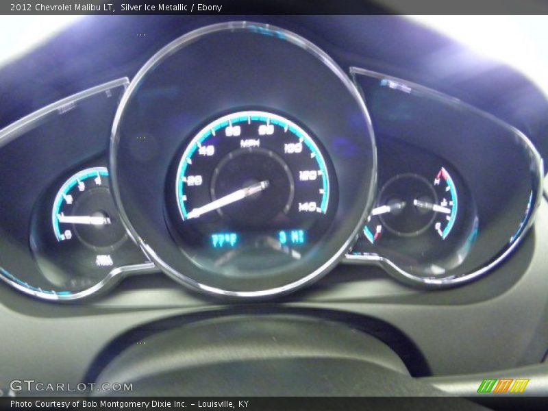 Silver Ice Metallic / Ebony 2012 Chevrolet Malibu LT