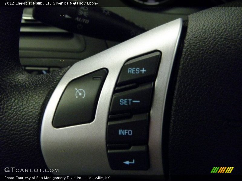 Silver Ice Metallic / Ebony 2012 Chevrolet Malibu LT