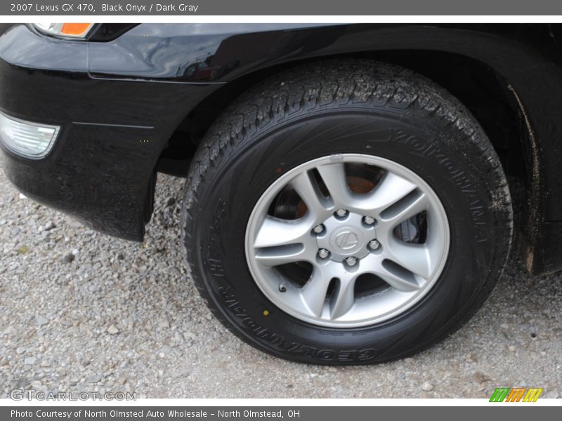 Black Onyx / Dark Gray 2007 Lexus GX 470