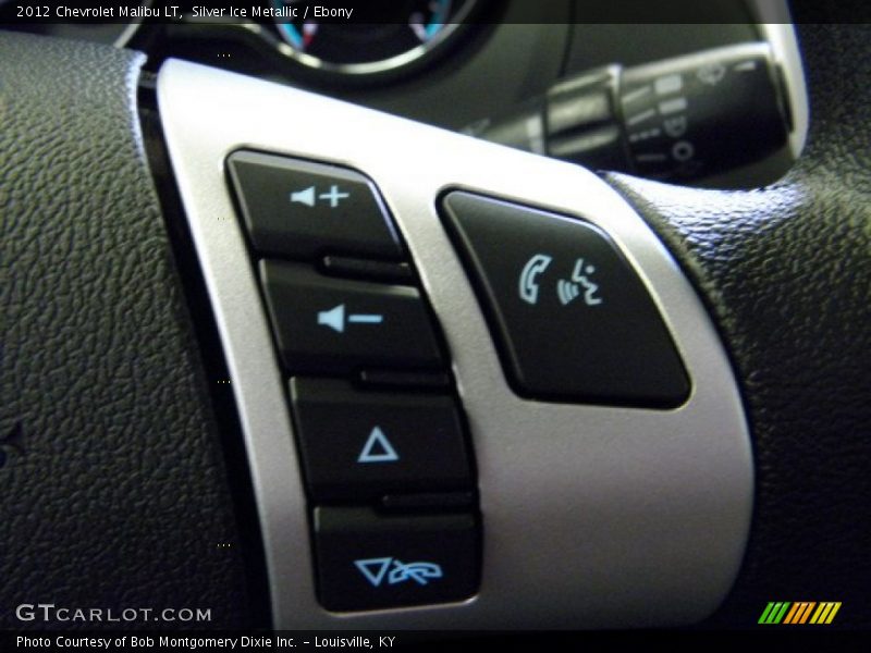 Silver Ice Metallic / Ebony 2012 Chevrolet Malibu LT