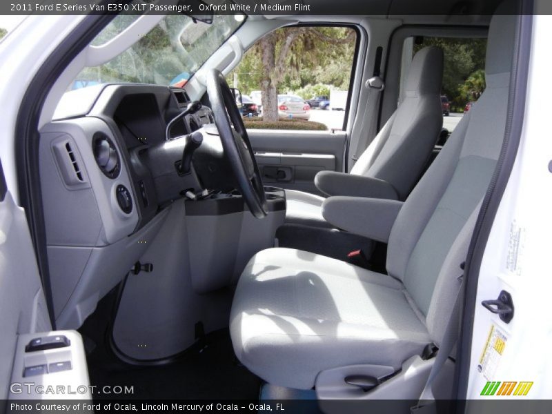  2011 E Series Van E350 XLT Passenger Medium Flint Interior