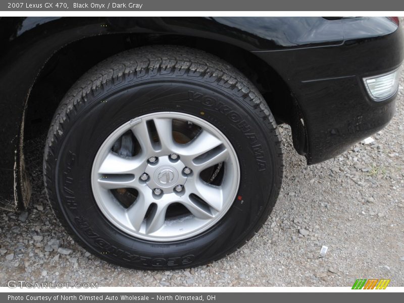 Black Onyx / Dark Gray 2007 Lexus GX 470