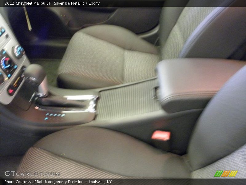 Silver Ice Metallic / Ebony 2012 Chevrolet Malibu LT
