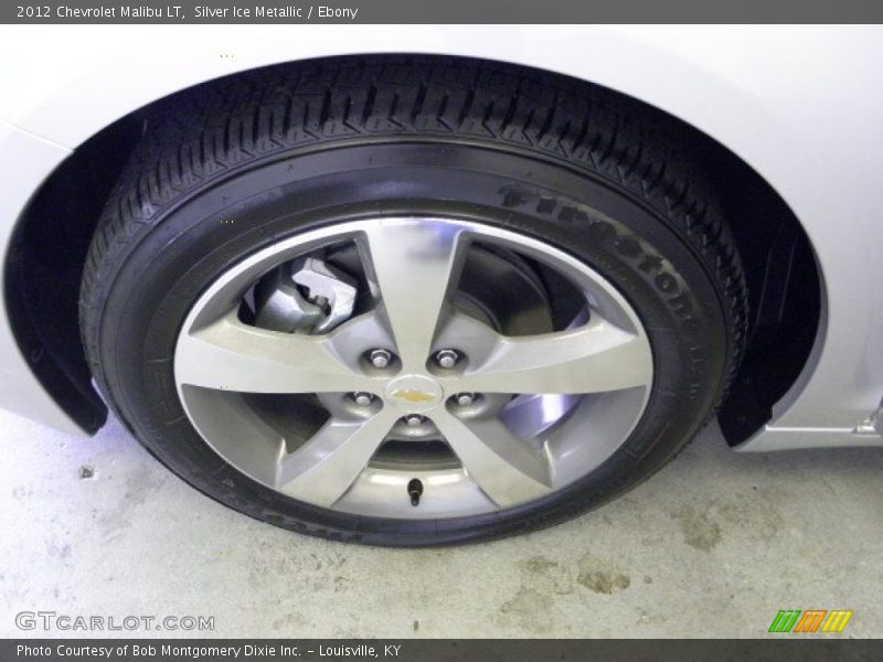 Silver Ice Metallic / Ebony 2012 Chevrolet Malibu LT