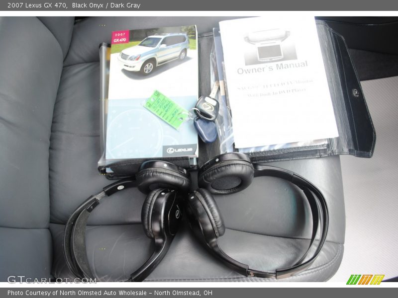 Black Onyx / Dark Gray 2007 Lexus GX 470