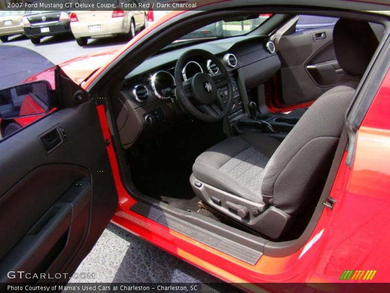 Torch Red / Dark Charcoal 2007 Ford Mustang GT Deluxe Coupe