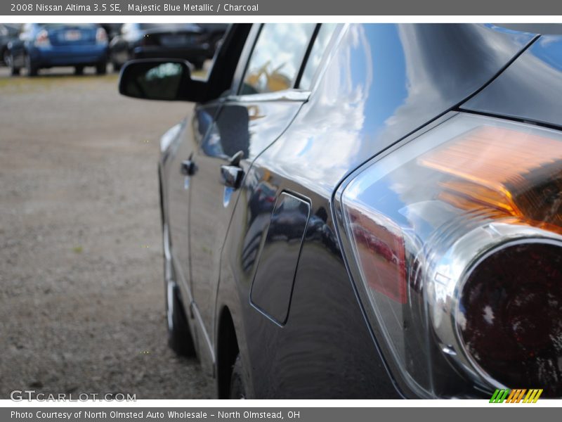 Majestic Blue Metallic / Charcoal 2008 Nissan Altima 3.5 SE