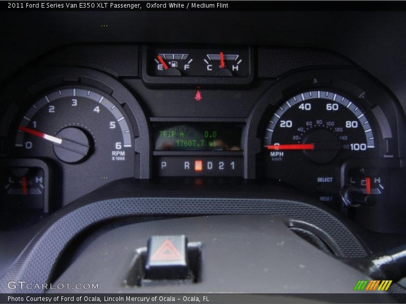  2011 E Series Van E350 XLT Passenger E350 XLT Passenger Gauges