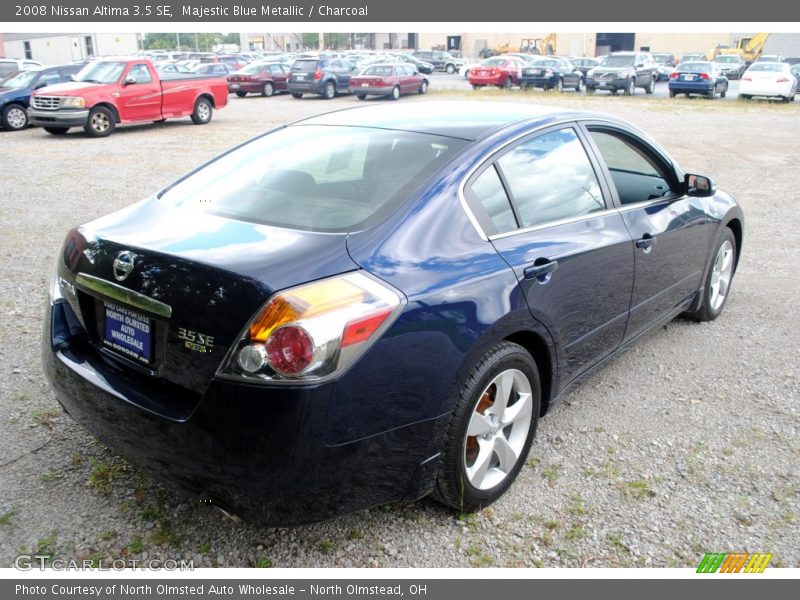Majestic Blue Metallic / Charcoal 2008 Nissan Altima 3.5 SE