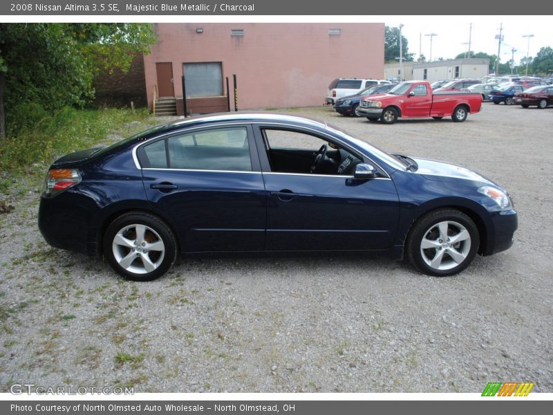 Majestic Blue Metallic / Charcoal 2008 Nissan Altima 3.5 SE