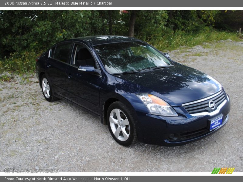 Majestic Blue Metallic / Charcoal 2008 Nissan Altima 3.5 SE