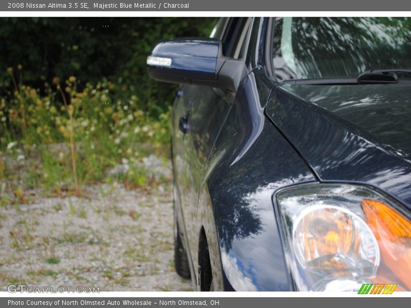 Majestic Blue Metallic / Charcoal 2008 Nissan Altima 3.5 SE