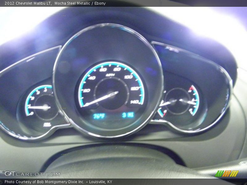 Mocha Steel Metallic / Ebony 2012 Chevrolet Malibu LT