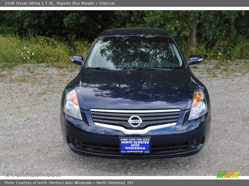 Majestic Blue Metallic / Charcoal 2008 Nissan Altima 3.5 SE