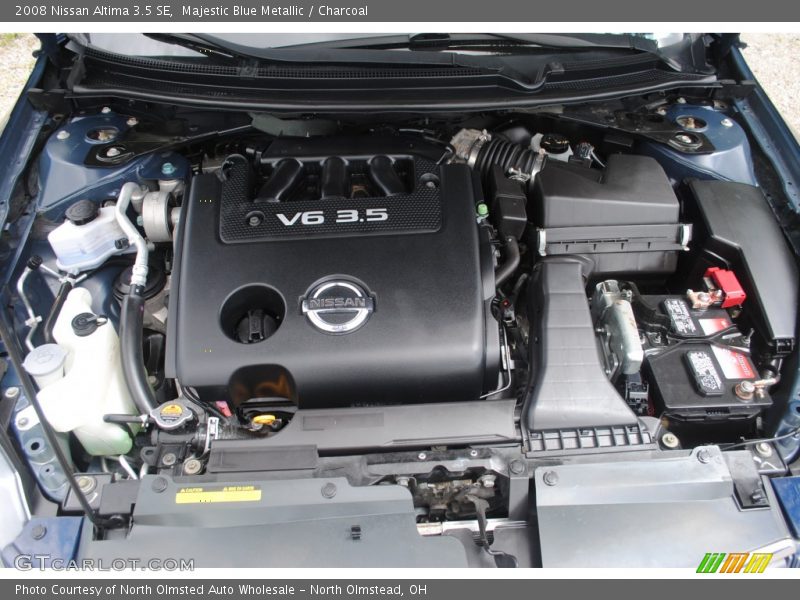 Majestic Blue Metallic / Charcoal 2008 Nissan Altima 3.5 SE
