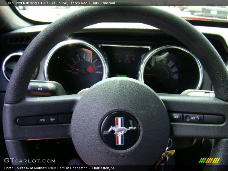 Torch Red / Dark Charcoal 2007 Ford Mustang GT Deluxe Coupe