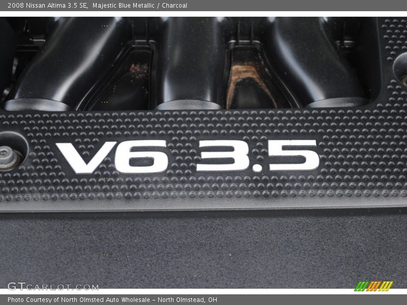 Majestic Blue Metallic / Charcoal 2008 Nissan Altima 3.5 SE