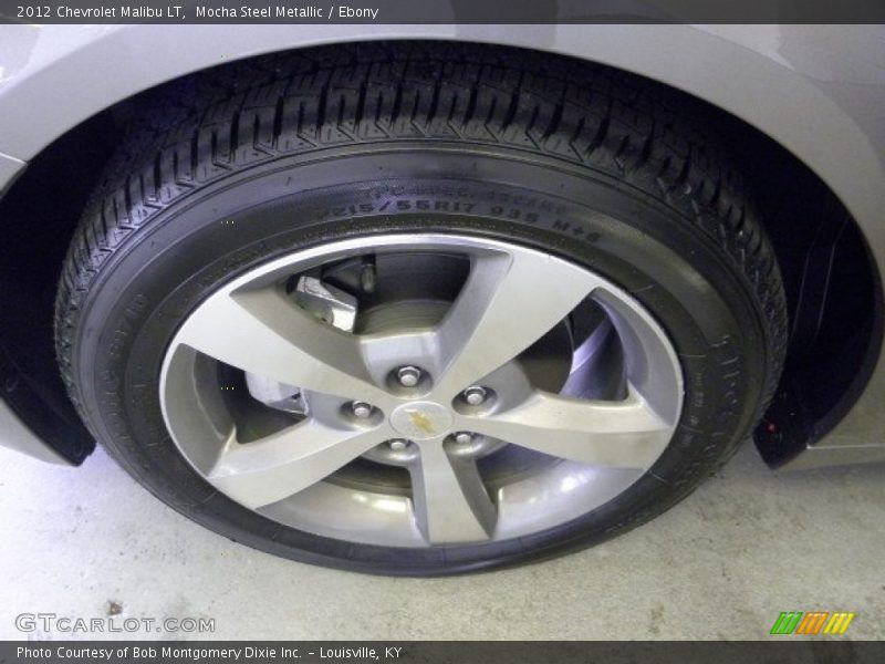 Mocha Steel Metallic / Ebony 2012 Chevrolet Malibu LT