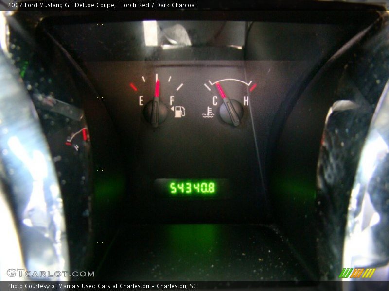 Torch Red / Dark Charcoal 2007 Ford Mustang GT Deluxe Coupe