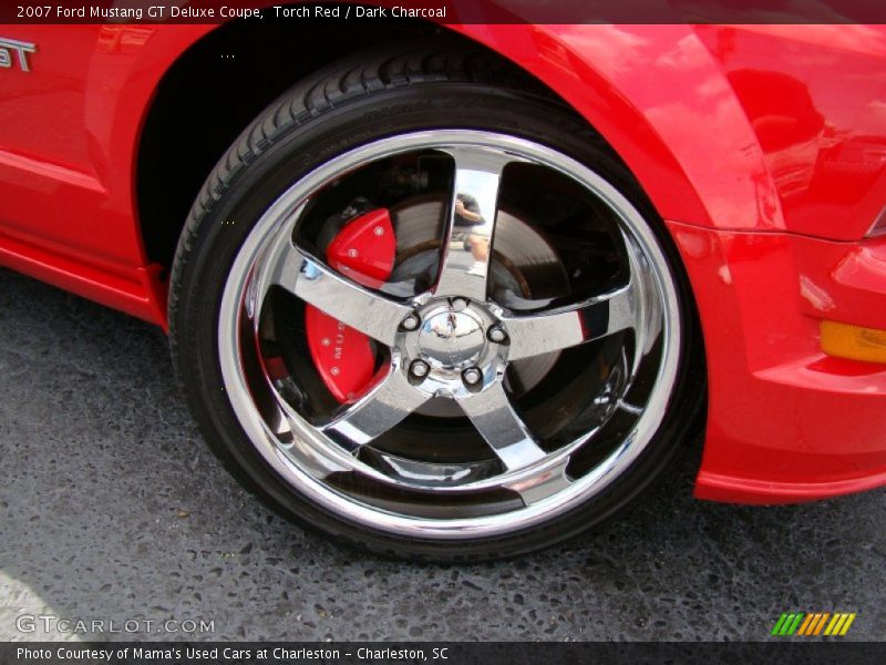 Custom Wheels of 2007 Mustang GT Deluxe Coupe