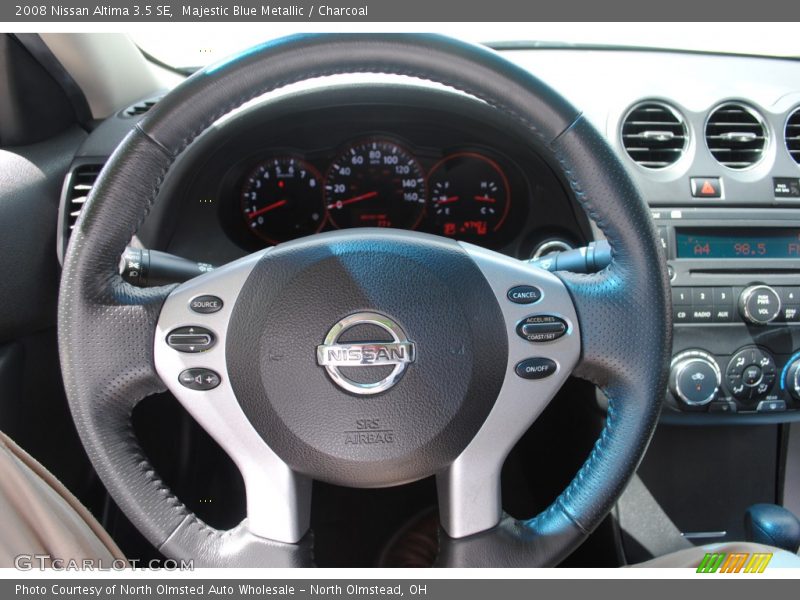 Majestic Blue Metallic / Charcoal 2008 Nissan Altima 3.5 SE