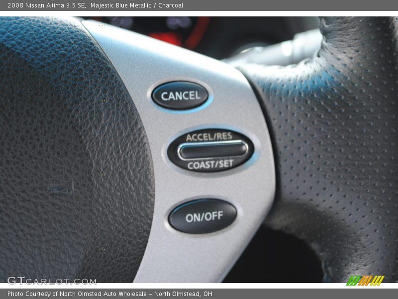 Majestic Blue Metallic / Charcoal 2008 Nissan Altima 3.5 SE