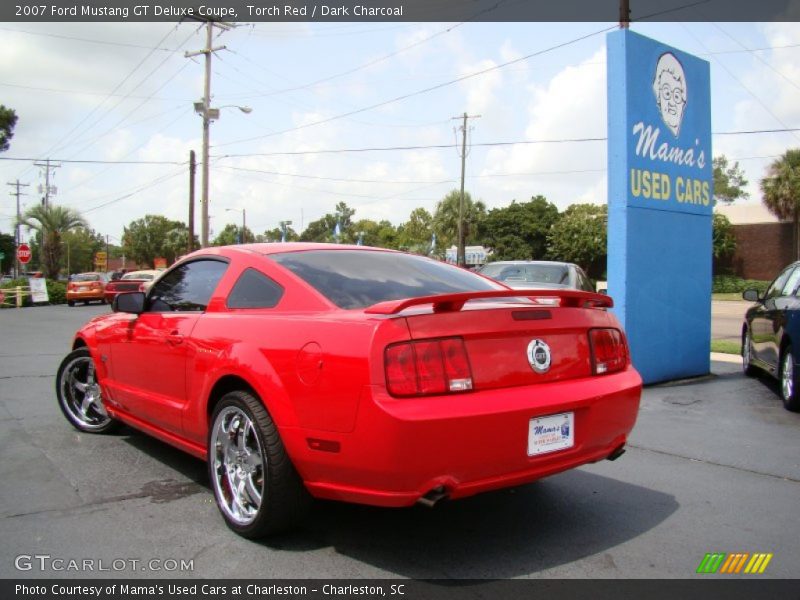 Torch Red / Dark Charcoal 2007 Ford Mustang GT Deluxe Coupe