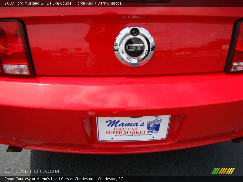 Torch Red / Dark Charcoal 2007 Ford Mustang GT Deluxe Coupe