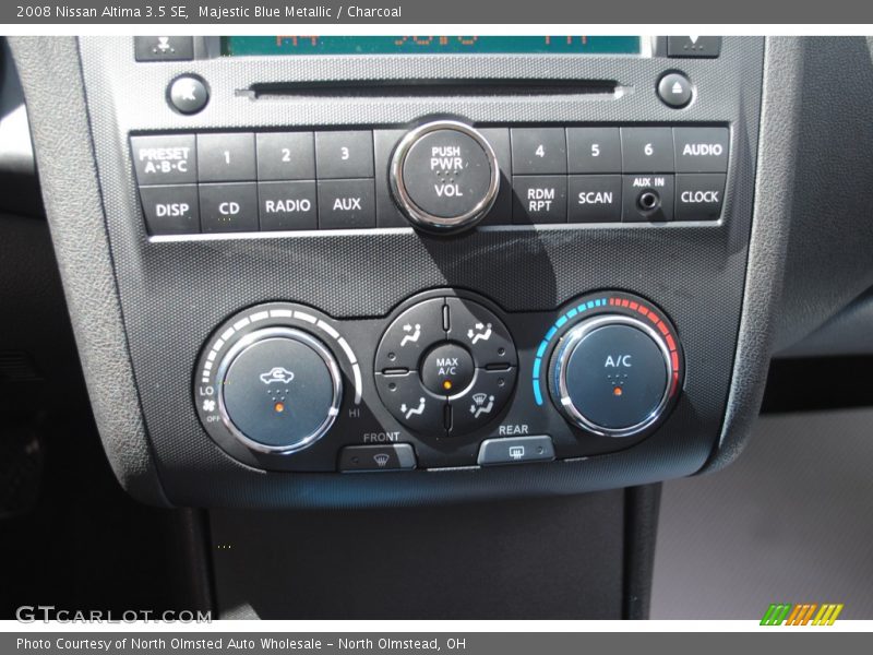 Majestic Blue Metallic / Charcoal 2008 Nissan Altima 3.5 SE