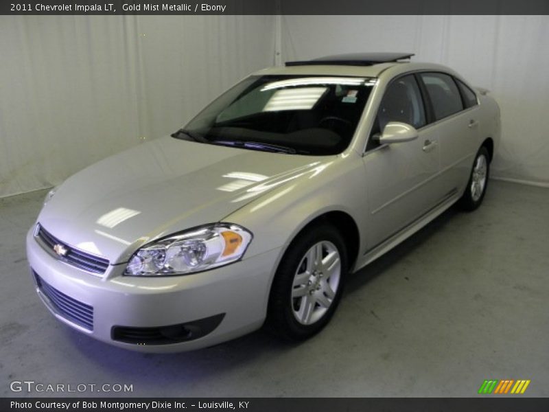 Gold Mist Metallic / Ebony 2011 Chevrolet Impala LT