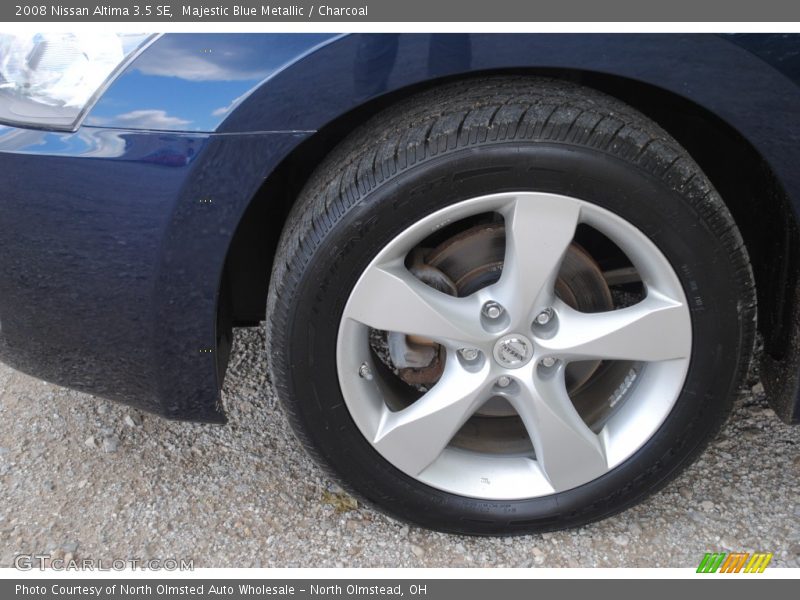 Majestic Blue Metallic / Charcoal 2008 Nissan Altima 3.5 SE